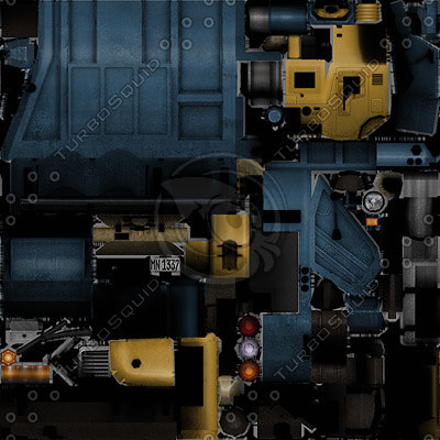 3ds max ready garbage truck - Garbage trucks collection... by GameArt3D